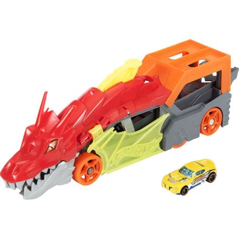 Hot wheels pista city reboque de dragão mattel unidade Papelaria Toledo