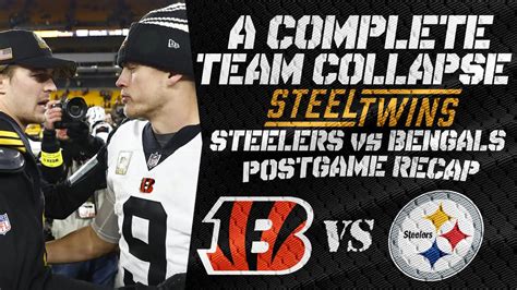 Steelers Lose Winnable Game To Bengals 37 30 Steelers Vs Bengals Week