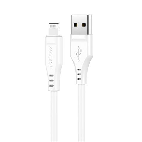 Acefast Kabel Mfi Usb Lightning M A Bia Y C White