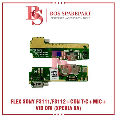 Jual FLEXIBEL SONY F3111 F3112 CONNECTOR CHARGER MIC VIB ORI