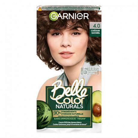 Garnier Belle Color Naturals Coloration Permanente Ch Tain Naturel