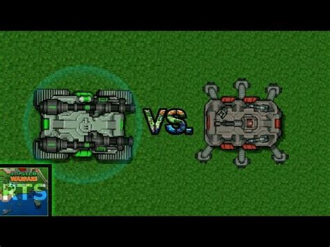 Heavy Experimental Tank Mod Vs Experimental Spider Rusted Warfare