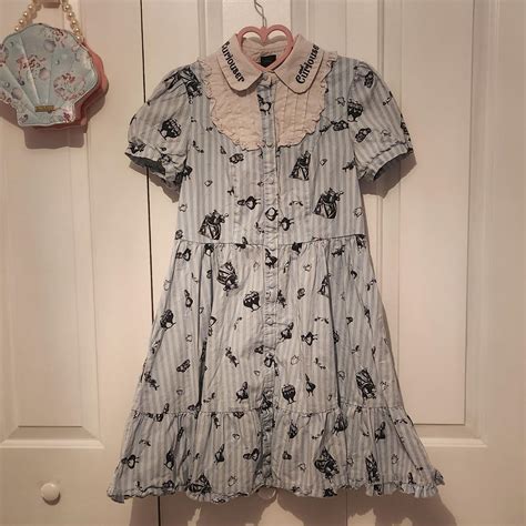 Alice In Wonderland Hot Topic Dress From This Depop