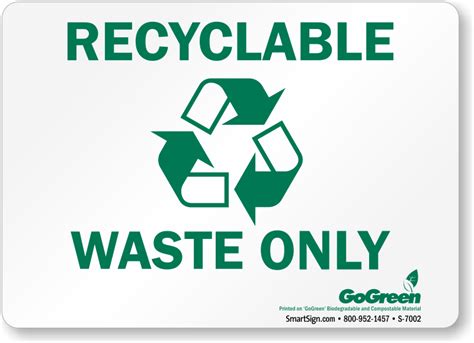 Non Biodegradable Waste Signage 100% Genuine | www.pinnaxis.com 