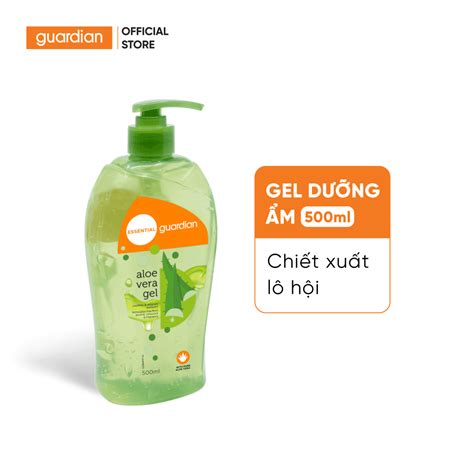 Gel Dưỡng Ẩm Guardian Aloe Vera Gel Chiết Xuất Lô Hội Nha Đam 500ml