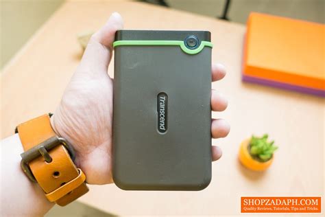 Transcend Storejet 25H3 1TB USB 3.0 Review and Teardown - TechBroll