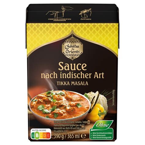 SCHÄTZE DES ORIENTS Sauce nach indischer Art 390 g von ALDI SÜD ansehen