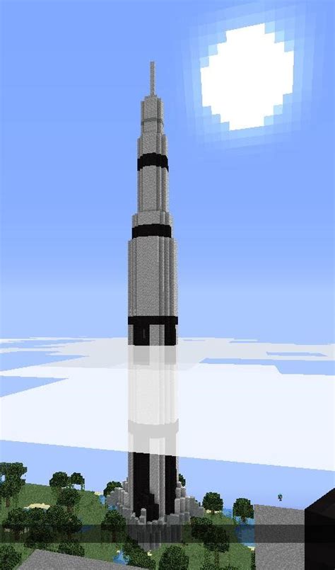 Saturn V Rocket Scale Minecraft Wonderhowto