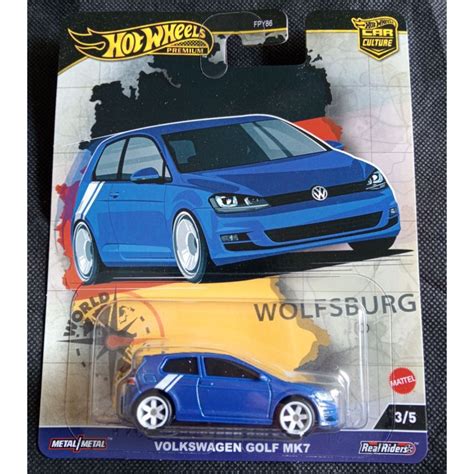 Cultura De Carro Hot WHEELS VOLKSWAGEN GOLF MK Shopee Brasil