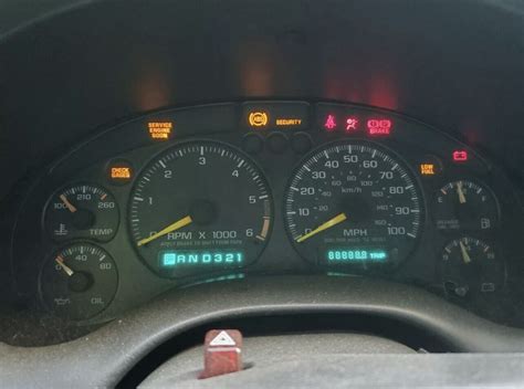 98 05 Chevy Blazer S10 GMC Jimmy Sonoma Speedometer With Tach Gauge