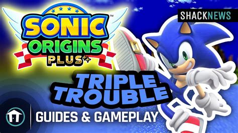 Sonic Origins Plus Sonic The Hedgehog Triple Trouble Great Turquoise