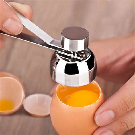 Easter Stainless Steel Premium Kitchen Tool Eggshell Topper Cutter Egg