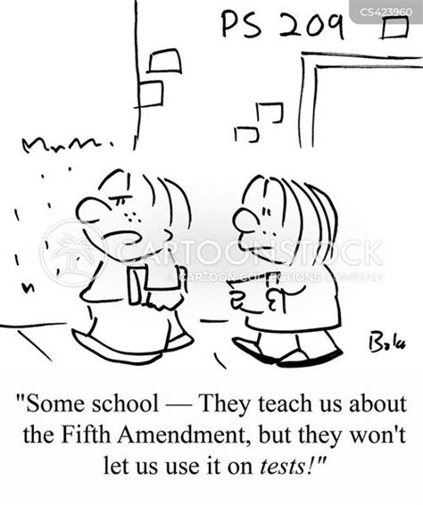 Fifth Amendment Cartoons And Comics Funny Pictures From Cartoonstock