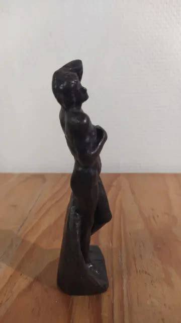 Statuette En Bronze D Apr S L Oeuvre De Michel Ange L Esclave Mourant