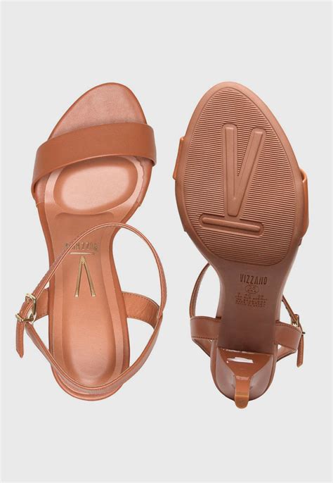 Sand Lia Vizzano Salto Fino Nude Compre Agora Dafiti Brasil