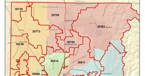 Madison County Al Map | Cities And Towns Map