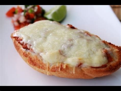 Como Hacer Molletes Mini Receta Youtube