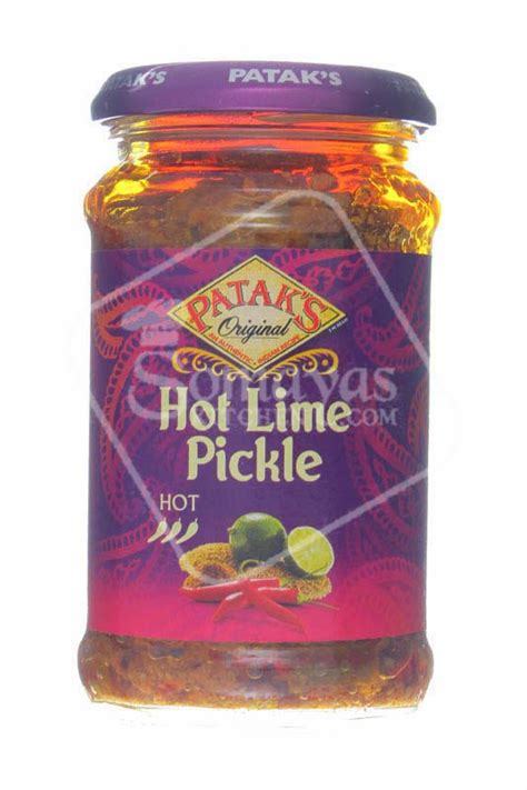Patak S Hot Lime Pickle G Hallans
