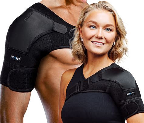 BraceAbility Shoulder Support Brace Copper Arm Immobilizer