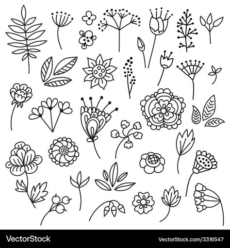 Doodles Royalty Free Vector Image Vectorstock