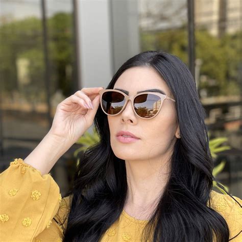 Óculos Clip On em Gatinho Nude Lívia Safine