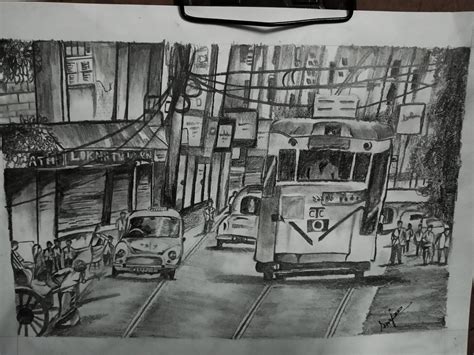 Old kolkata | Sketches, Pencil sketch, Painting