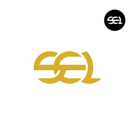 Letter Sel Monogram Logo Design 26139881 Vector Art At Vecteezy