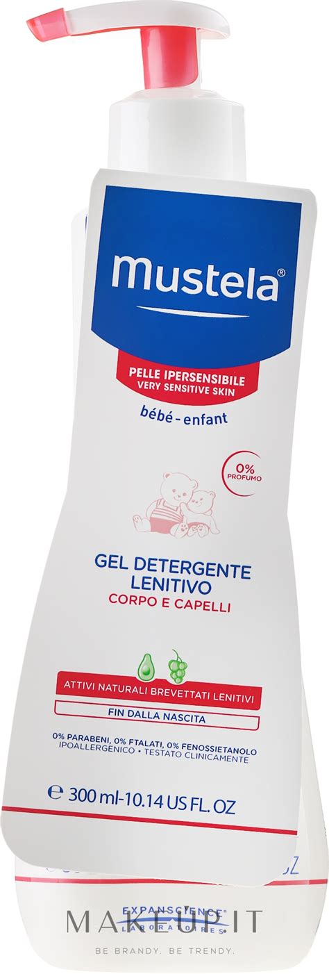 Mustela Bebe Soothing Cleansing Gel Gel Detergente Lenitivo Per Corpo