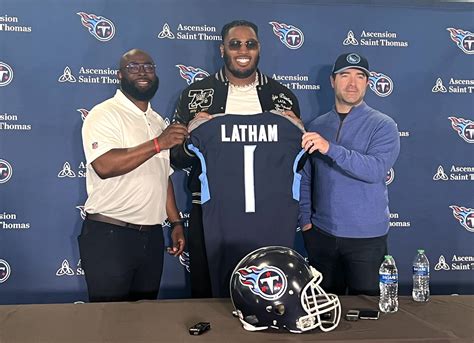 From Motor City To Music City Titans First Round Pick J C Latham