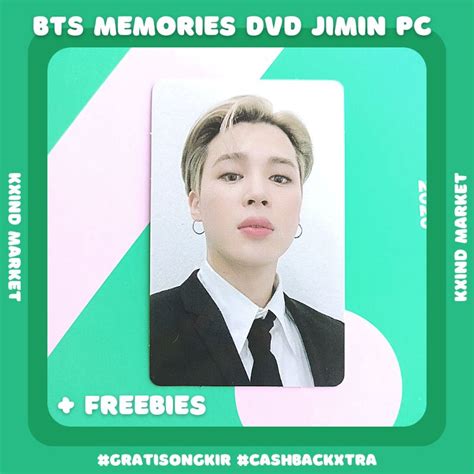 Jual Photocard Jimin DVD BTS MEMORIES 2020 PC Jimin JK V Taehyung