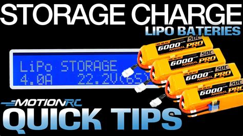 LiPo storage voltage - using tips and FAQs - The Best lithium ion ...