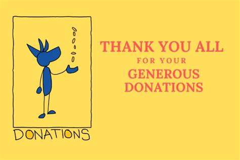 Thank You For Donation Quotes And Messages