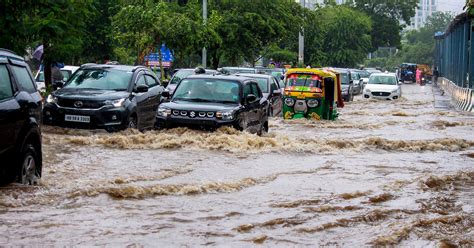 Heavy Rains Lash Most Places In Haryana Normal Life Affected