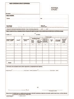 POTVRDA O PLAÆI hzzo net hr potvrda o pla 198 i hzzo net hr pdf