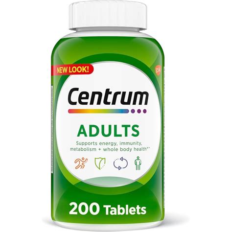 Centrum Suplemento multivitamínico multimineral