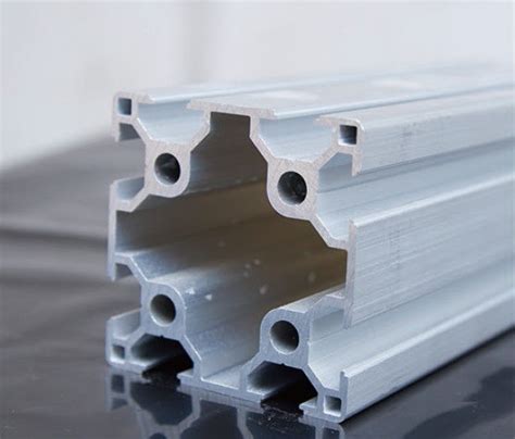 Custom 6060 T Slot Aluminum Extrusion Industrial Profile With Anodizing