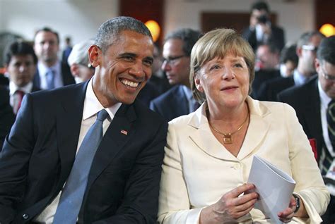 Merkel And Obama Work To Mend Ties At G 7 Summit NBC News