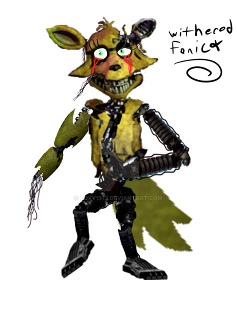 Withered Fonica Fnaf 2 Oc By Foxy1973 On Deviantart