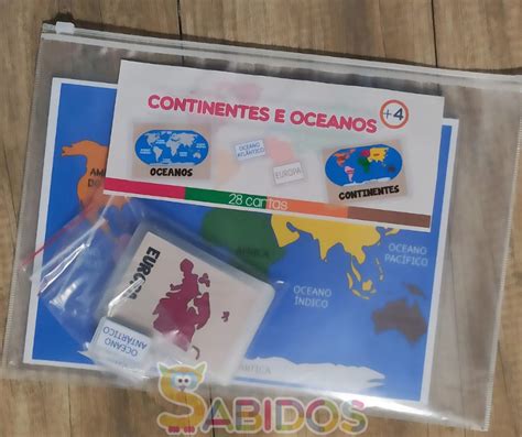 Jogo Continentes E Oceanos Notebook Da Prof