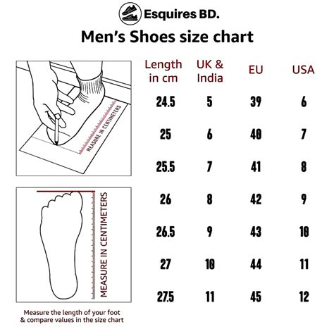 Size Chart – Footprints