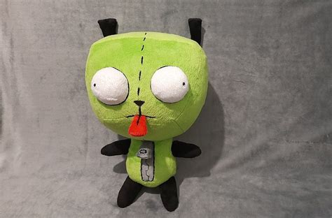 Gir Invader Zim 12 6 32 Cm Plush Toy Etsy In 2024 Plush Toy Invader Zim Toys