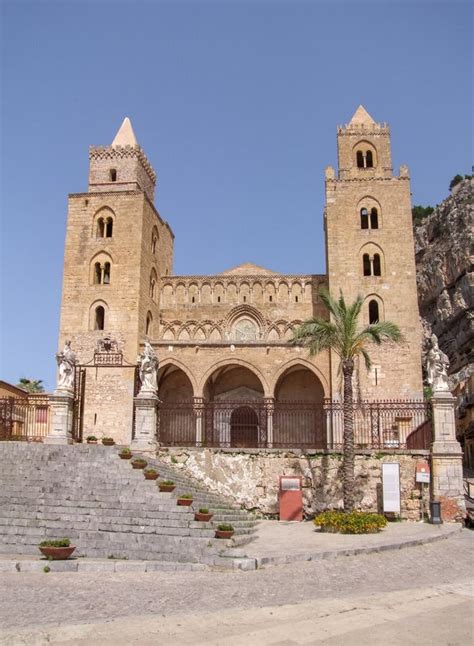 Cefalu Cathedral stock photo. Image of building, faith - 150699462