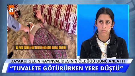 Dayakçı gelin kayınvalidesinin öldüğü günü anlattı Dailymotion Video