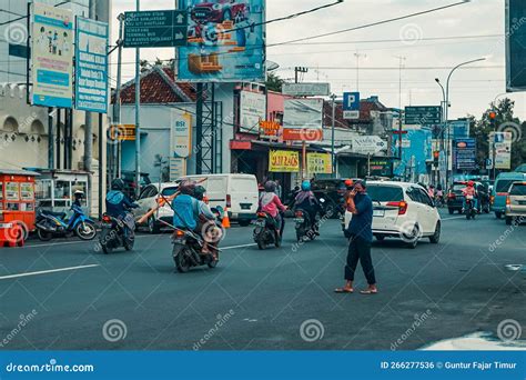 Evening View of Evening Activities in Pekalongan City, Central Java ...