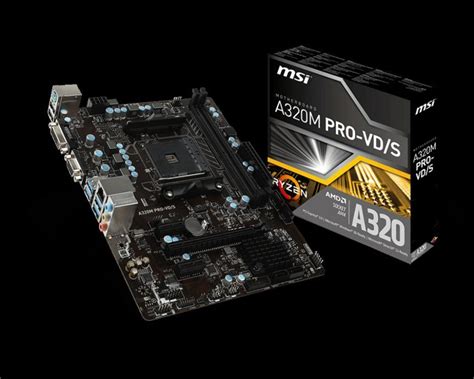 MSI A320M PRO VD S socket AM4 limić