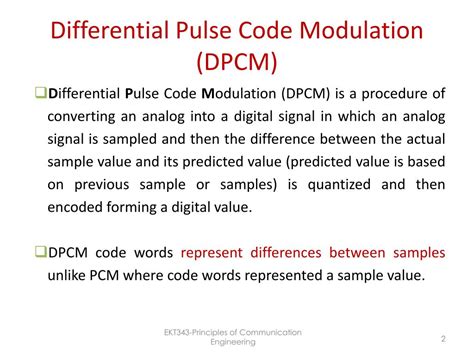 Ppt Pulse Modulation Chapter 4 Part 3 Powerpoint Presentation Free Download Id 4040659