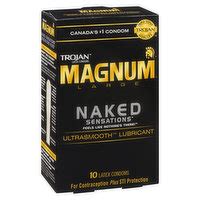 Trojan Magnum Naked Sensations Condoms Large