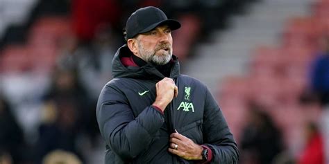 Ex Bvb Trainer J Rgen Klopp H Rt Beim Fc Liverpool Auf