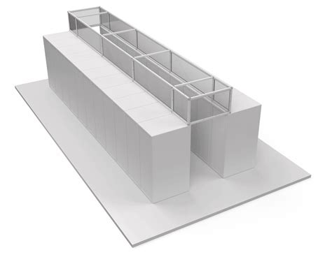 Standing Hot Aisle Containment Enoc System