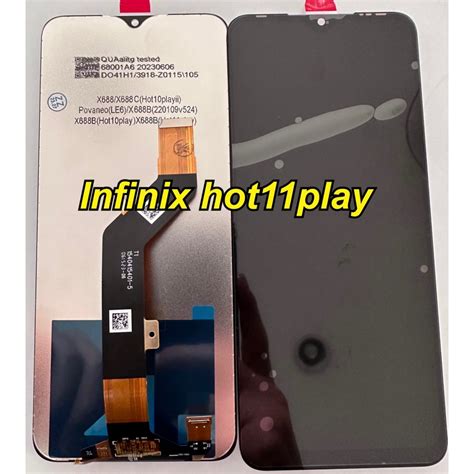 จอ ทชสกรน LCD Display infinix hot play แถม ฟลมกระจก ชดไขควง กาว Shopee Thailand